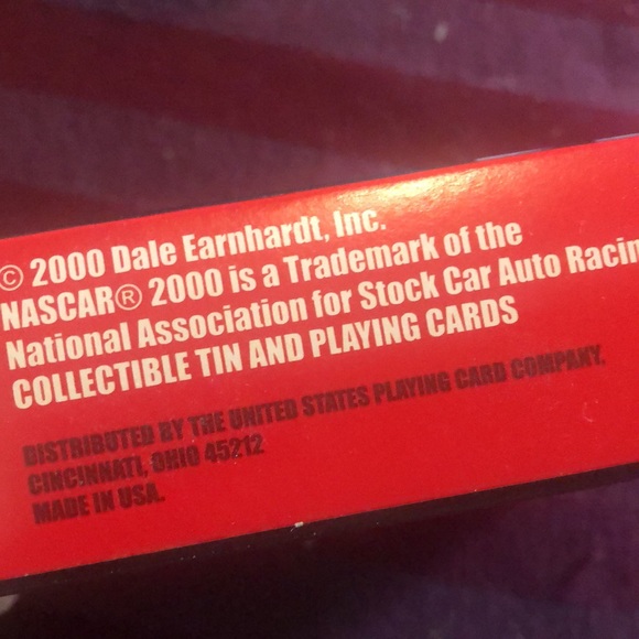Dale Earnhardt The Intimidator limited Ed. Tin & playing cards 2000 unopened - Picture 6 of 8